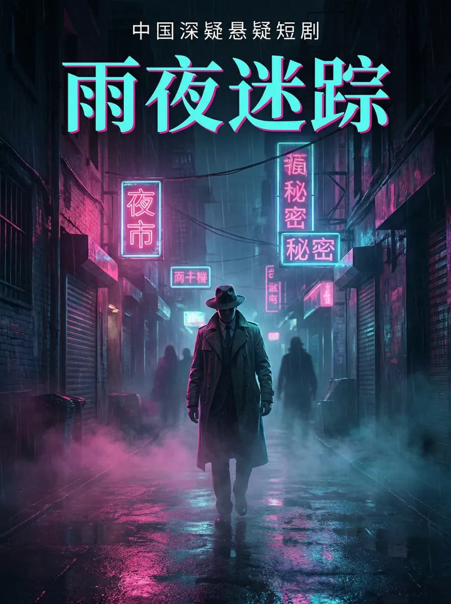 嗯啊宝宝怎么还这么紧 悬疑追踪短剧 - 雨夜迷踪海报